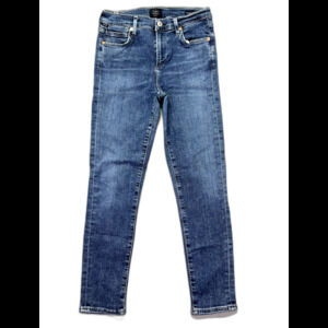 Citizens of Humanity Rocket Crop Mid Rise Skinny Jeans Women’s Size‎ 26 Blue